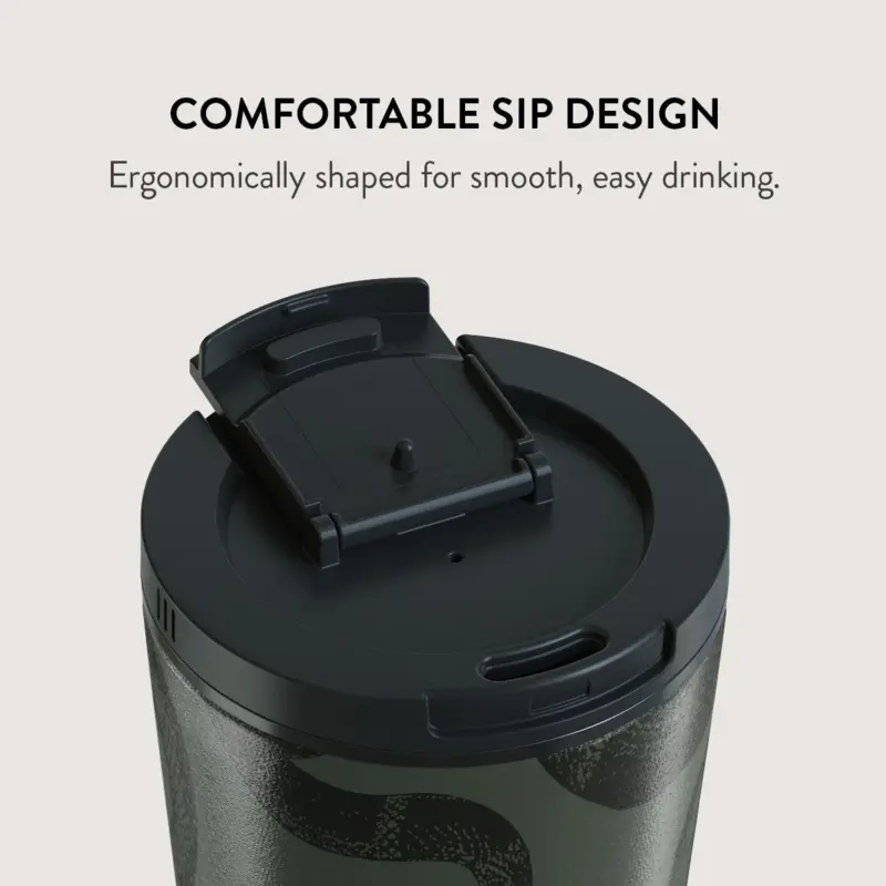Burga Poison - Travel Mug 500ml with Flap & Straw Set - 2974760