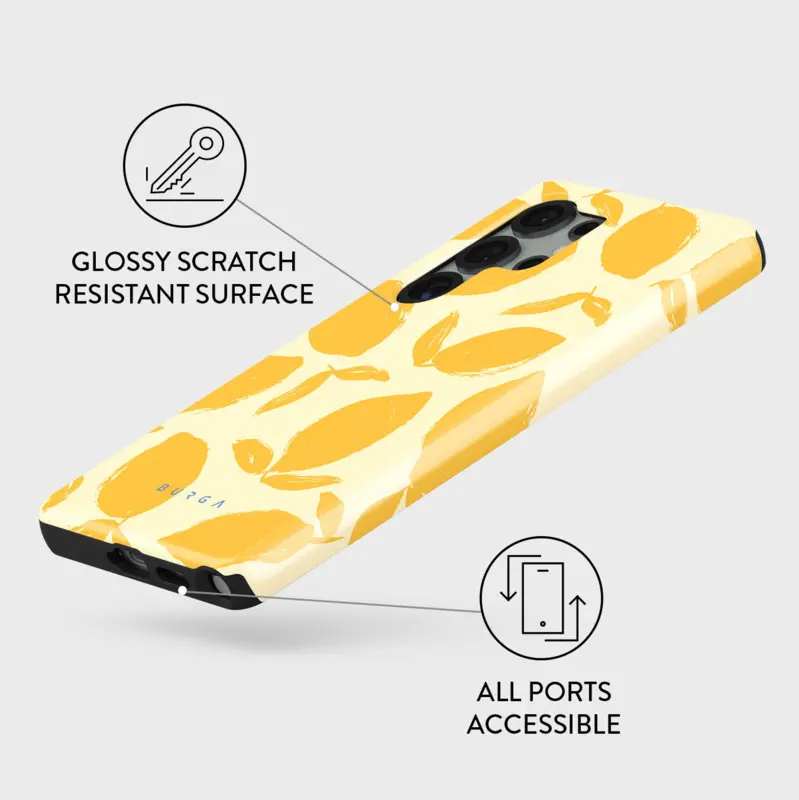 Burga Lemon Tart - Samsung Galaxy S25 Tough Case - 2995922