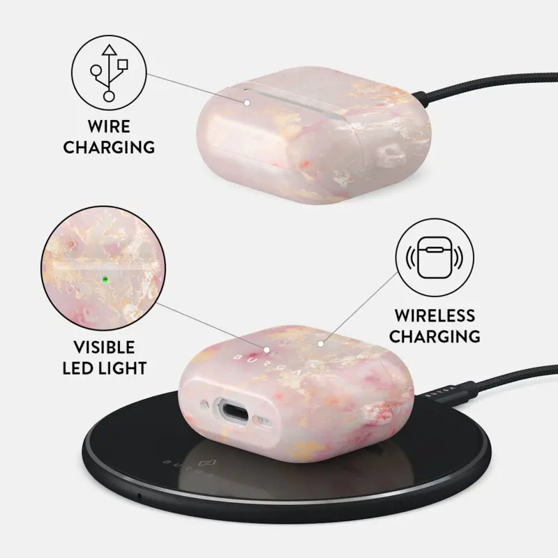 Burga Golden Coral - Apple AirPods 4 & AirPods 4 ANC Case - 2999617