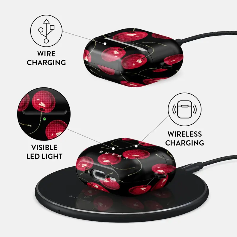 Burga Cherrybomb - Apple AirPods 4 & AirPods 4 ANC Case - 2999675