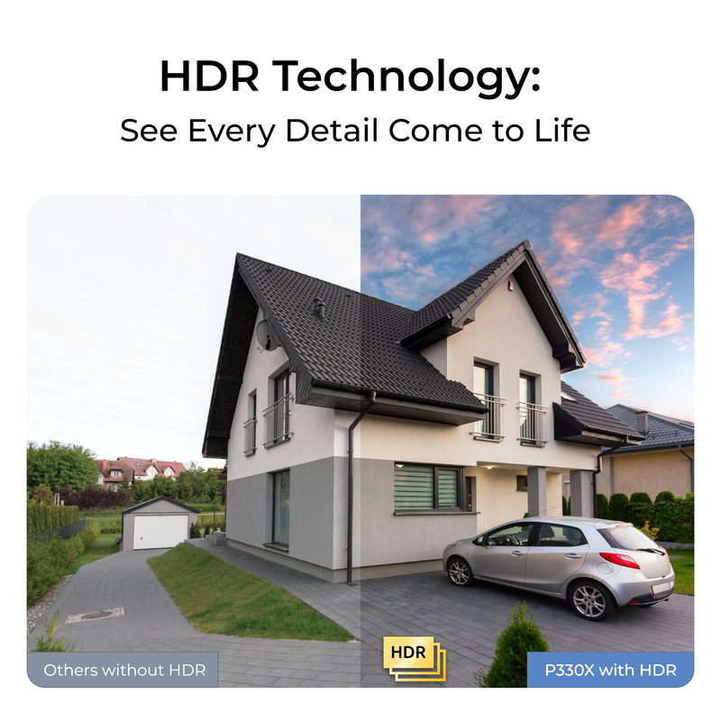 Reolink CX810 PoE Cam Outdoor 4K ColorX Night Vision White - 3022173