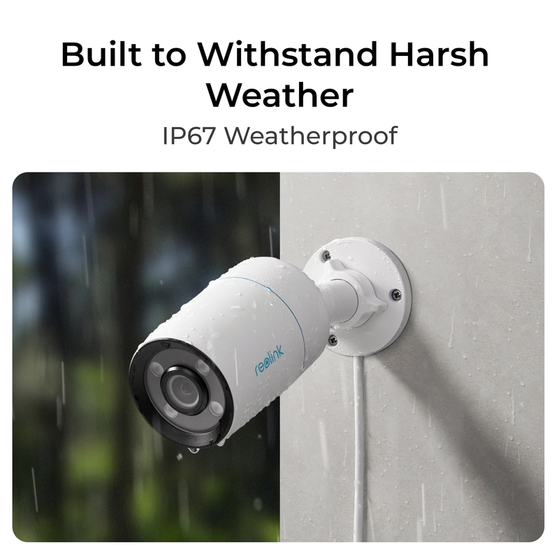 Reolink CX810 PoE Cam Outdoor 4K ColorX Night Vision White - 3022173