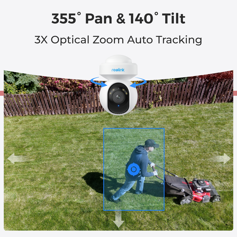 Reolink E1 Outdoor (E540) Smart PTZ WiFi Cam White - 3022261