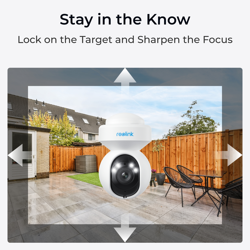 Reolink E1 Outdoor PoE (E560P) 4K PTZ PoE Cam White - 3022263