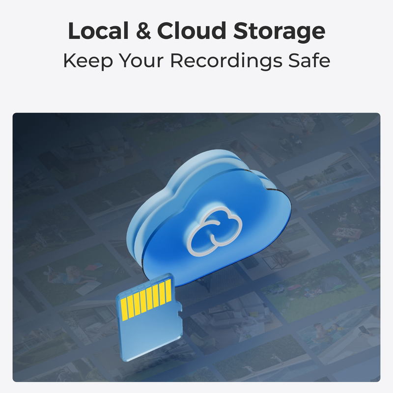 Reolink TrackMix (G770) 4K PTZ 4G Battery Cam White - 3022264