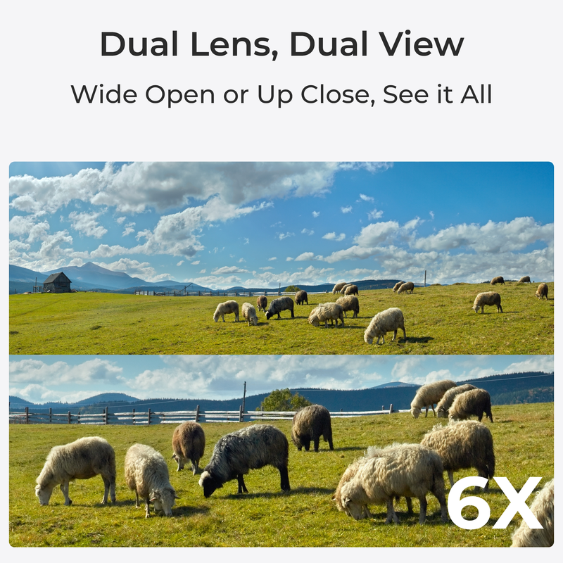 Reolink TrackMix (G770) 4K PTZ 4G Battery Cam White - 3022264