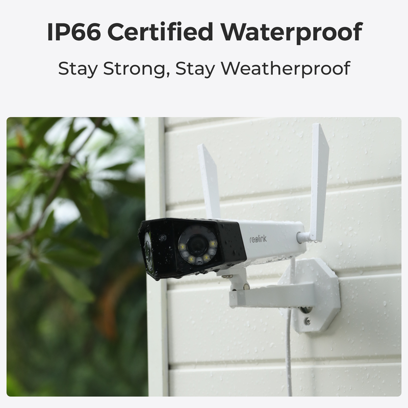 Reolink Duo 2 WiFi (W730) 4K Outdoor Cam 180° View White - 3022267