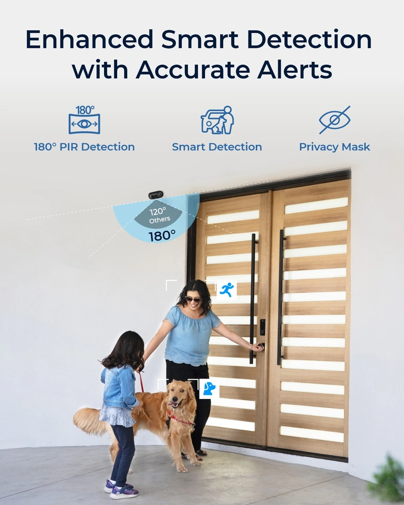 Reolink Argus 4 Pro Outdoor Cam 4K Color Vision White - 3022360