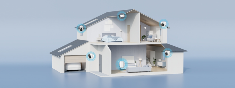 Reolink Home Hub with 2xArgus 3E Battery Cam Outdoor/Indoor White - 3022425