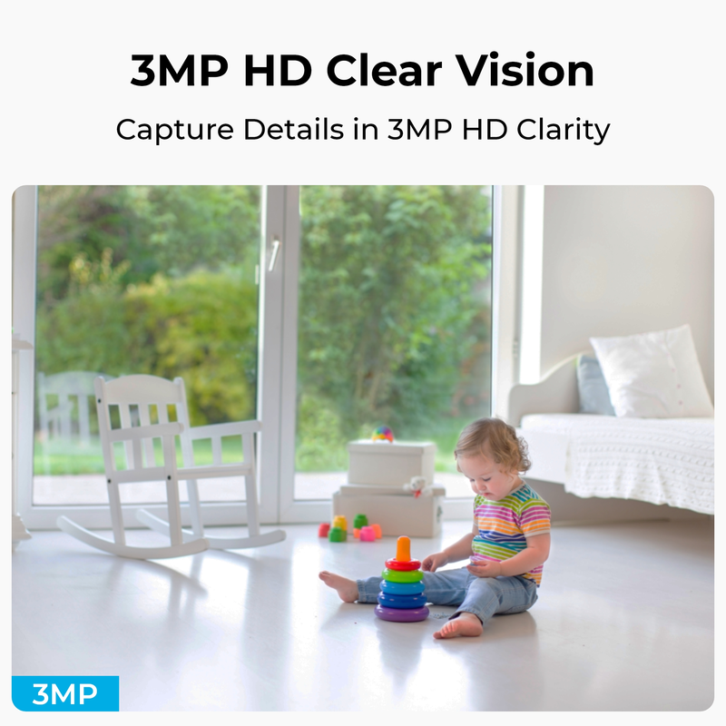 Reolink E321 Smart Indoor Cam Wi-Fi PT White - 3022989