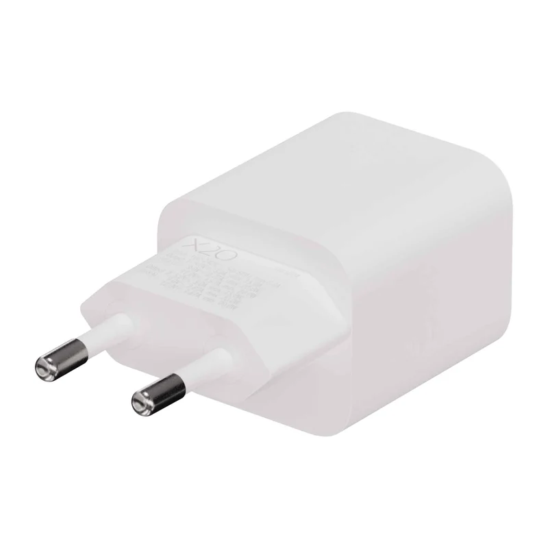 X2O 20W Dual Home Charger USB-C/A GaN White - 3401004