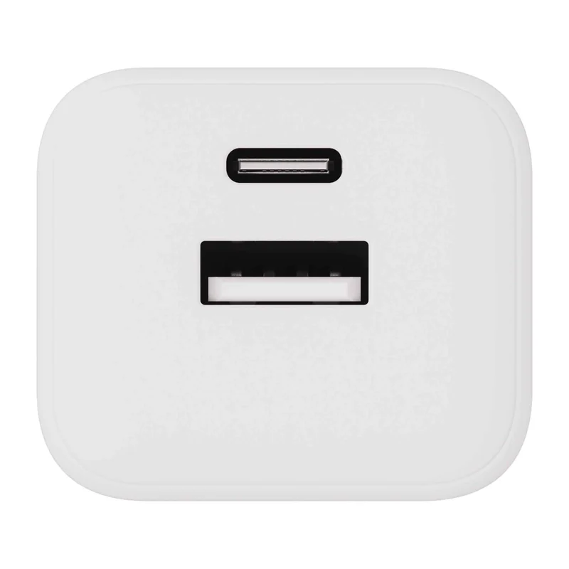 X2O 20W Dual Home Charger USB-C/A GaN White - 3401004