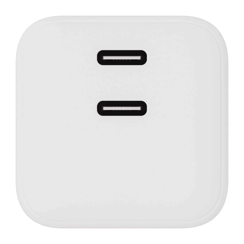 X2O 45W Dual Home Charger USB-C/C GaN White - 3401009