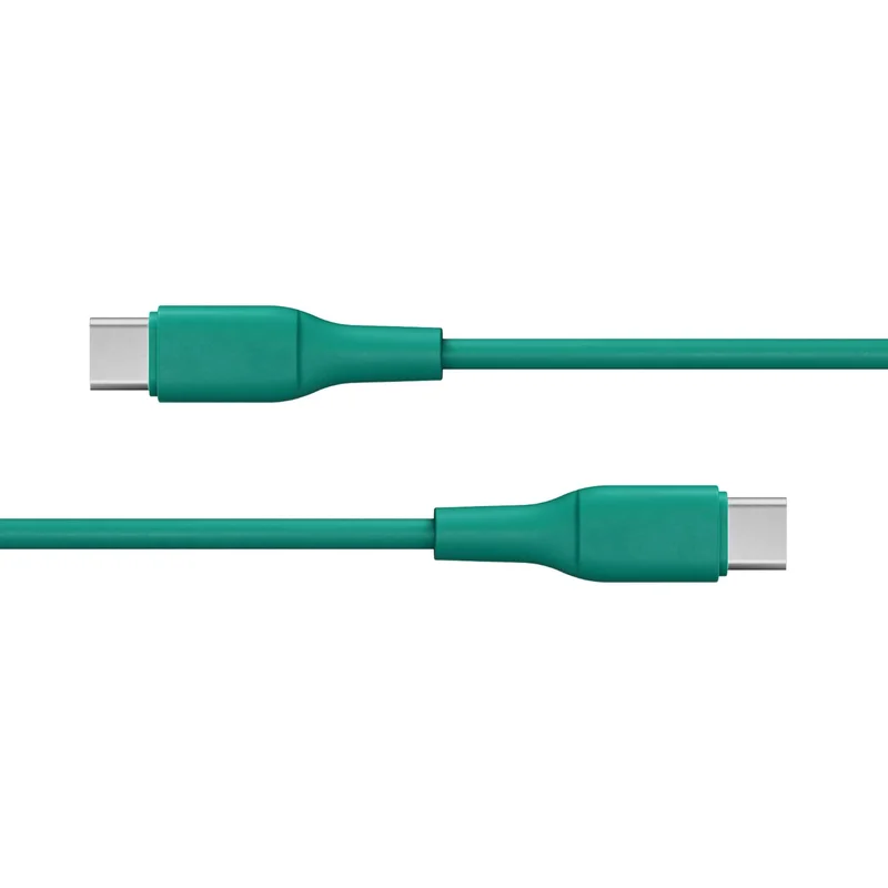 X2O SUPERFLEX 60W USB-C/C cable 1.5m Teal Green - 3401022