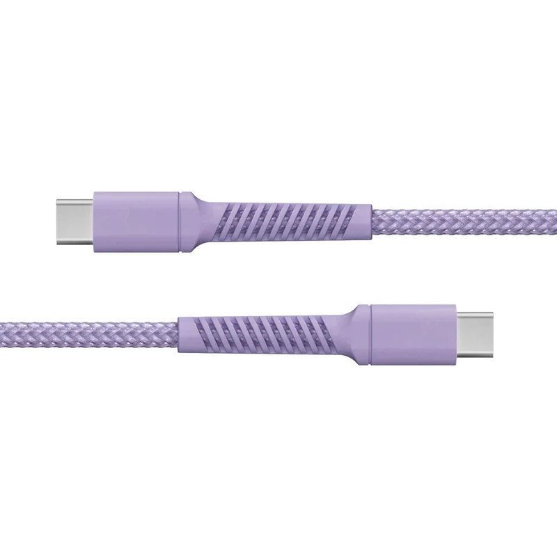 X2O Longlife 100W USB-C/C cable 2M Lavender - 3401033