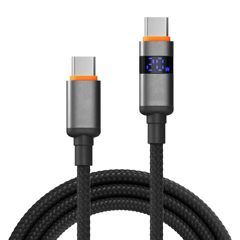 X2O Longlife LED Display 100W USB-C/C cable 1.5M Black - 3401036