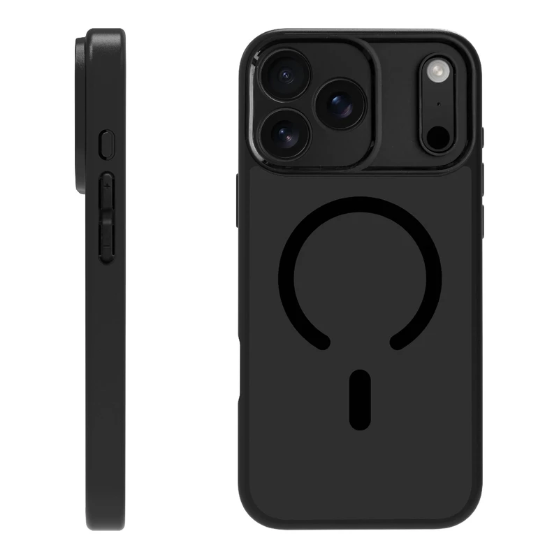 X2O Mag Frosted Cover Apple iPhone 17 Pro Max Semi-Transparent/Black - 3410005