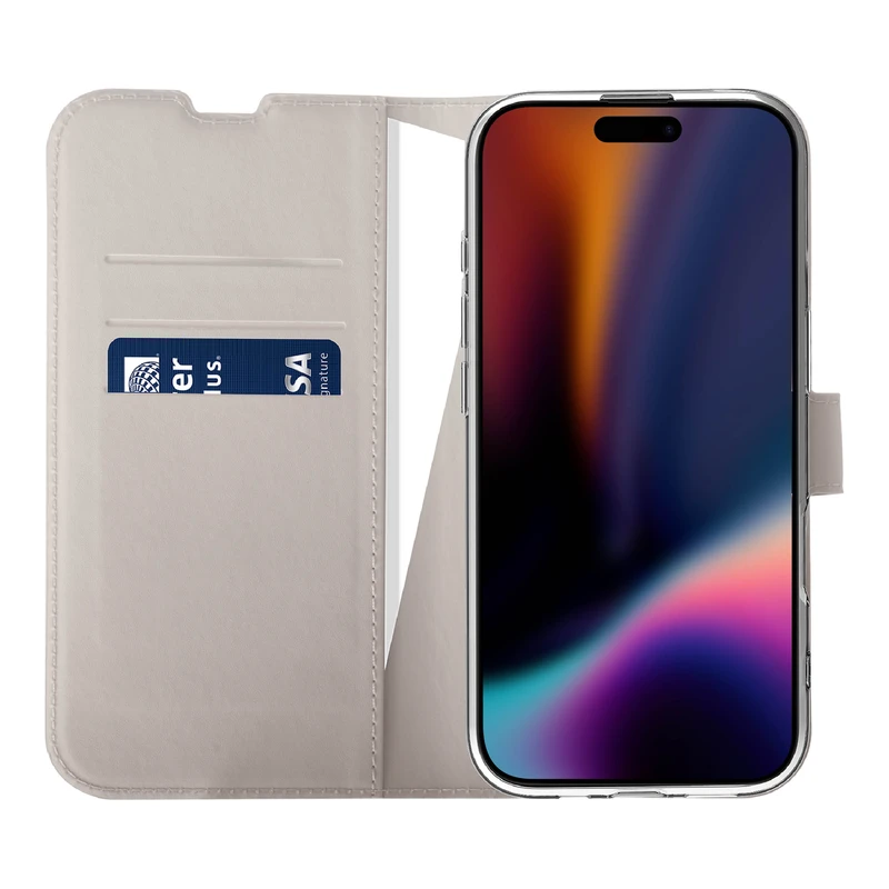 X2O Classic Wallet Apple iPhone 17 Pro Greige - 3410018