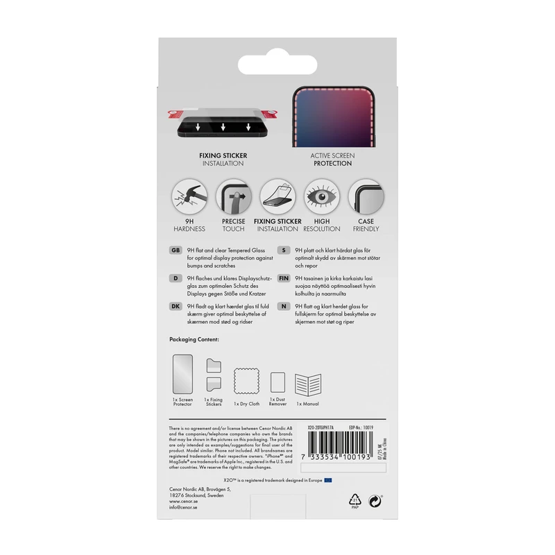 X2O Tempered Glass Apple iPhone Air - 3410019