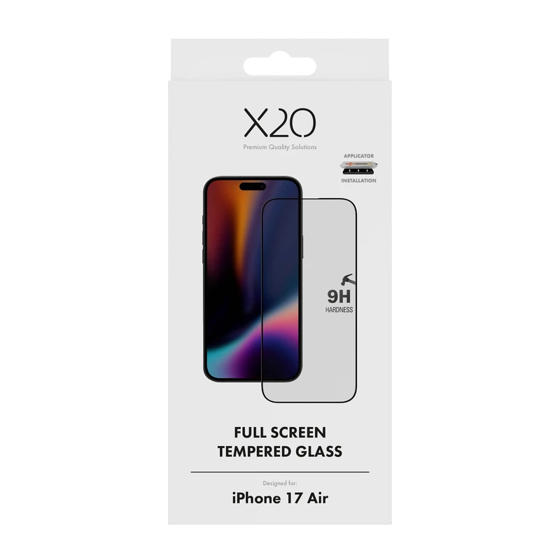X2O Full Screen Tempered Glass Apple iPhone Air - 3410020