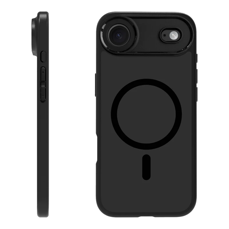 X2O Mag Frosted Cover Apple iPhone Air Semi-Transparent/Black - 3410022