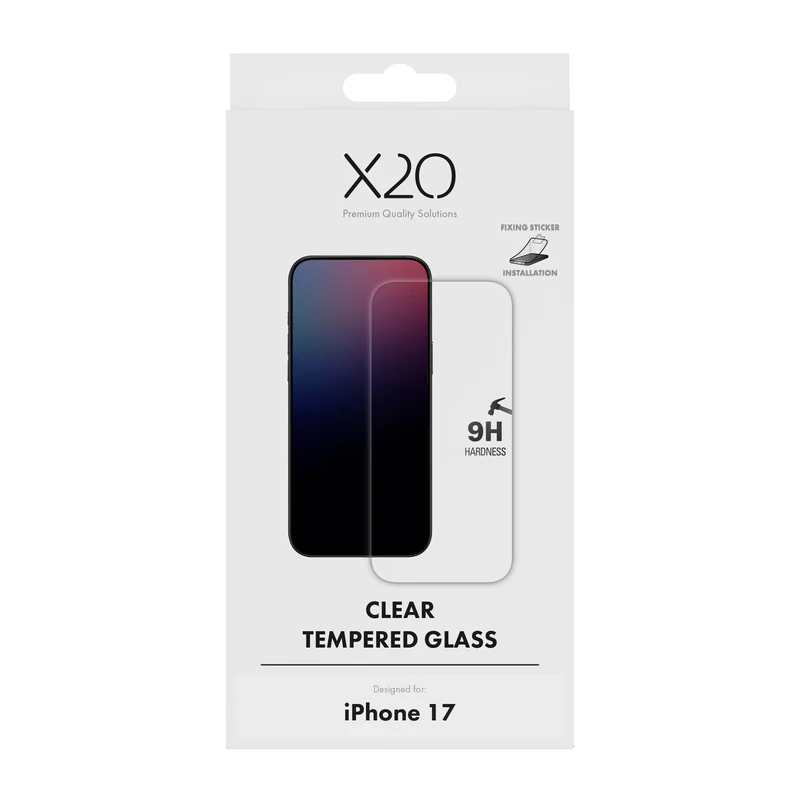 X2O Tempered Glass Apple iPhone 17 - 3410026