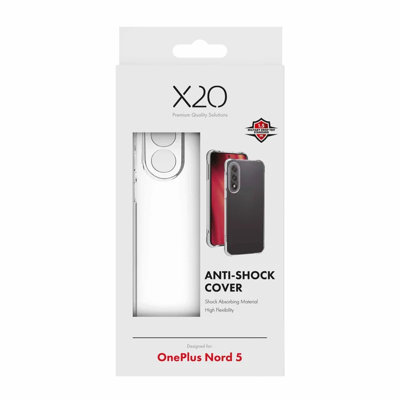 X2O Anti-Shock Cover OnePlus Nord 5 Transparent - 3410052