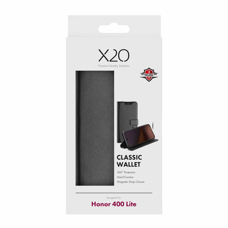 X2O Classic Wallet Honor 400 Lite Black - 3410069