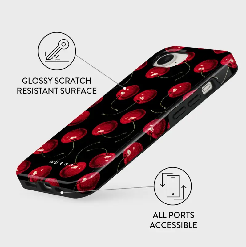 Burga Cherrybomb - Apple iPhone 17e/16e Tough Case - 4103589