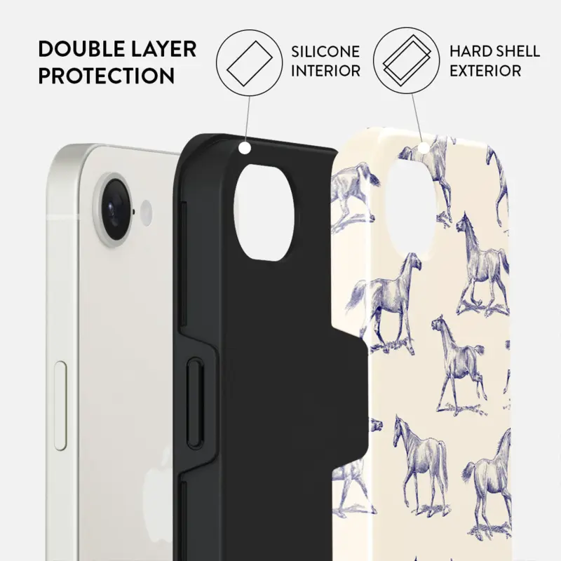Burga Derby Race - Apple iPhone 17e/16e Tough Case - 4103633
