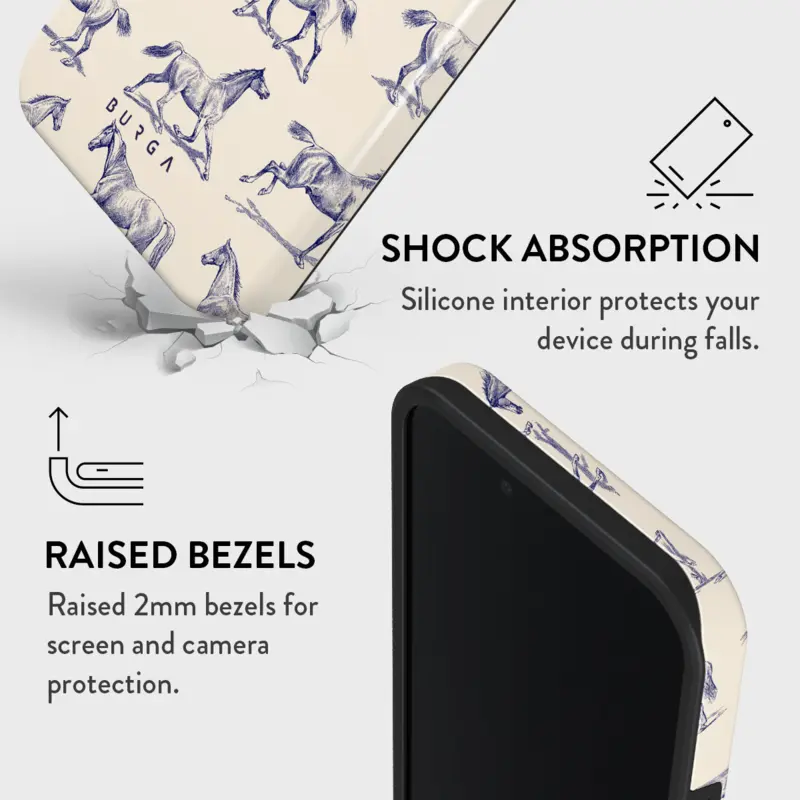 Burga Derby Race - Apple iPhone 17e/16e Tough Case - 4103633