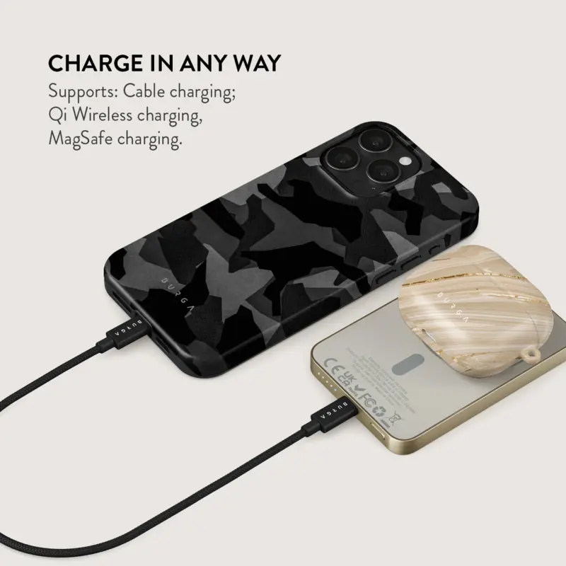 Burga Night Black Camo - MagSafe Power Bank 5000 mAh Gold - 4108475