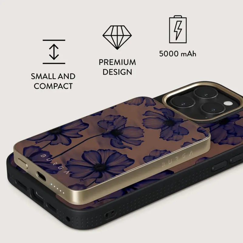 Burga Velvet Night - MagSafe Power Bank 5000 mAh Gold - 4108573