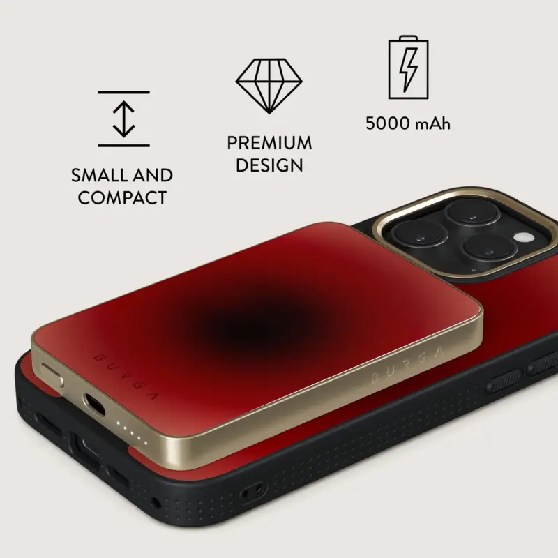 Burga No Talking - MagSafe Power Bank 5000 mAh Gold - 4108579