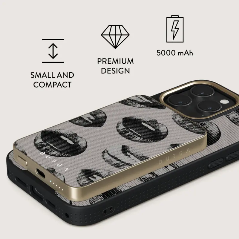 Burga Next Mistake - MagSafe Power Bank 5000 mAh Gold - 4108583