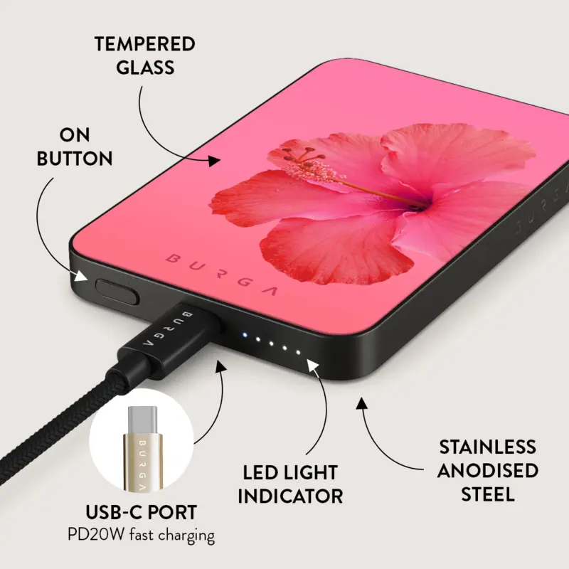 Burga Island Girl - MagSafe Power Bank 5000 mAh Gold - 4108617