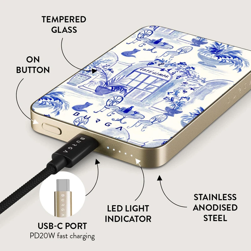 Burga Sobremesa - MagSafe Power Bank 5000 mAh Gold - 4135722