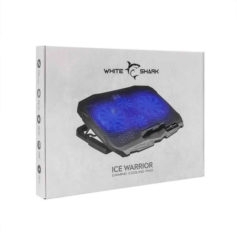 White Shark ICE WARIOR Laptop Cooling Pad 17.3