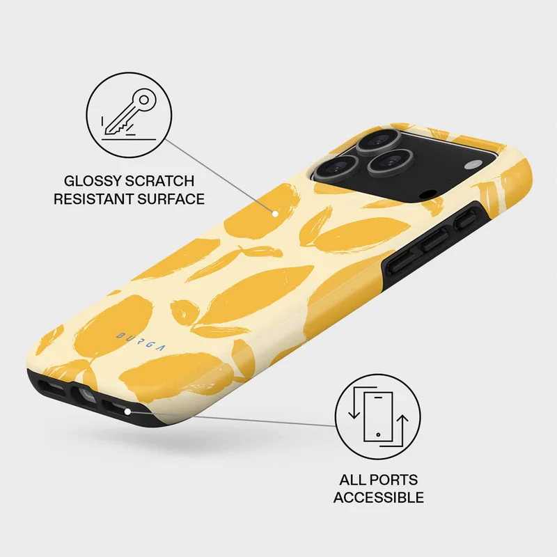 Burga Lemon Tart - Apple iPhone 17 Pro Max Tough MagSafe Case - 4142245