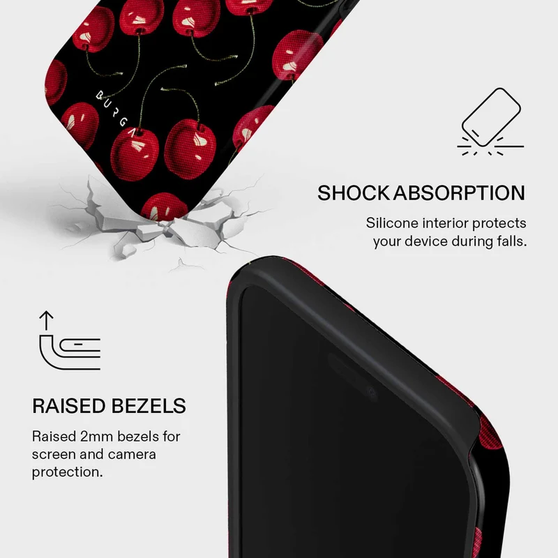 Burga Cherrybomb - Apple iPhone Air Tough MagSafe Case - 4143467