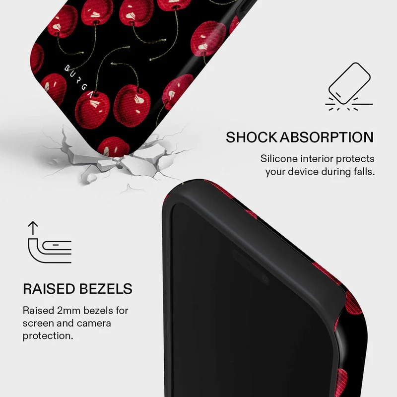 Burga Cherrybomb - Apple iPhone 17 Pro Max Tough MagSafe Case - 4143477