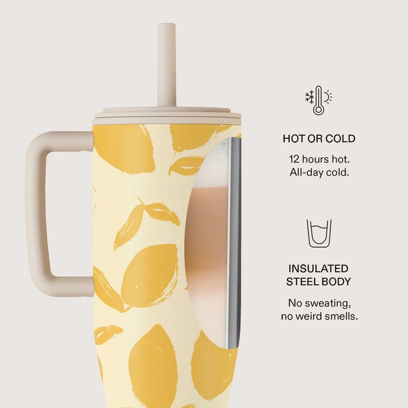 Burga Lemon Tart - Leakproof Tumbler 1.2L - 4152825