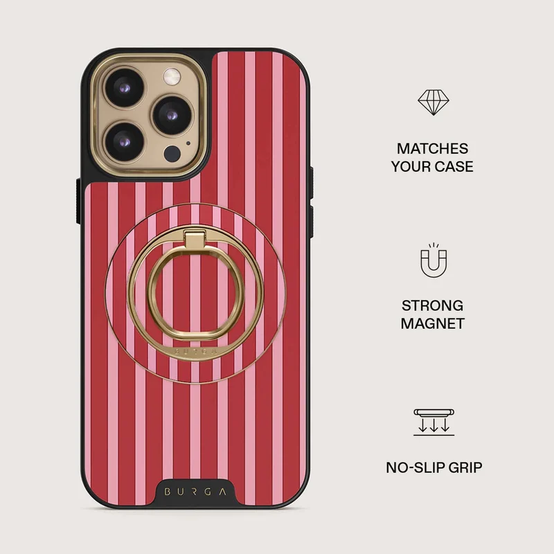 Burga Strawberry Jam - MagSafe Ring Holder Gold - 4153251