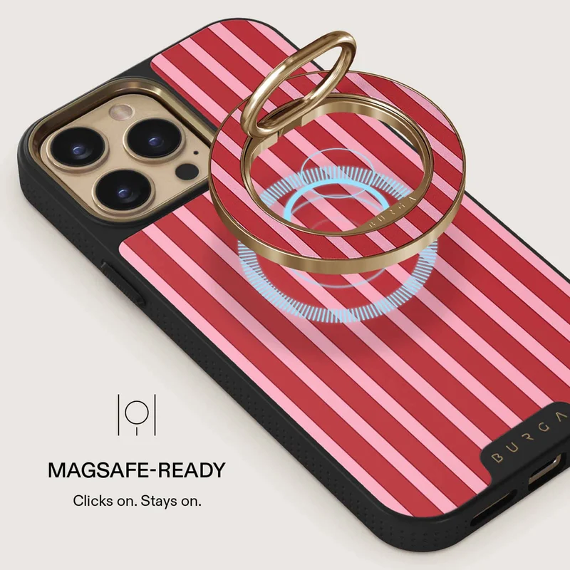 Burga Strawberry Jam - MagSafe Ring Holder Gold - 4153251