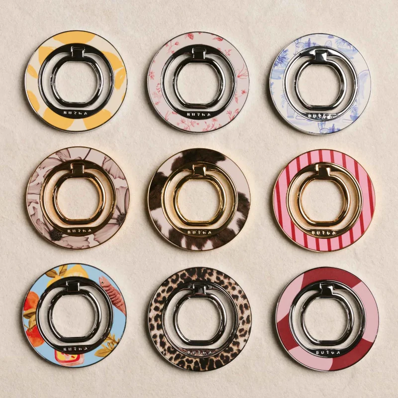 Burga Lemon Tart - Magnetic Ring Holder Gold - 4153253