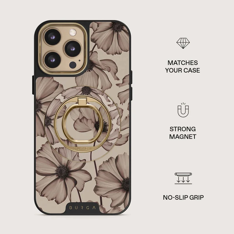 Burga Barely Yours - Magnetic Ring Holder Gold - 4153277