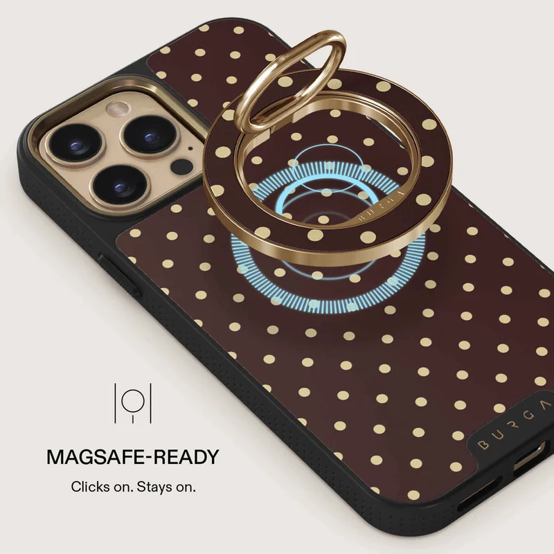 Burga Sorry Busy - Magnetic Ring Holder Gold - 4153535