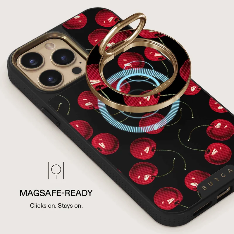 Burga Cherrybomb - Magnetic Ring Holder Gold - 4153557