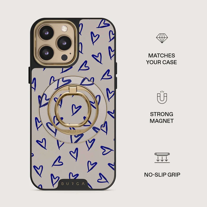 Burga Love Me Right - Magnetic Ring Holder Gold - 4153695