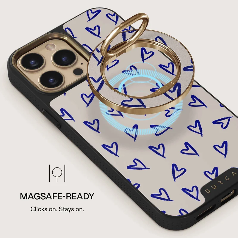 Burga Love Me Right - Magnetic Ring Holder Gold - 4153695